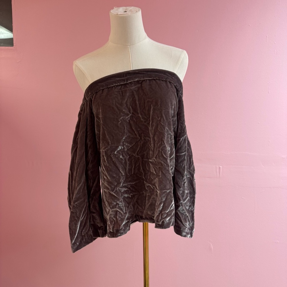 Calvin Klein velvet top
